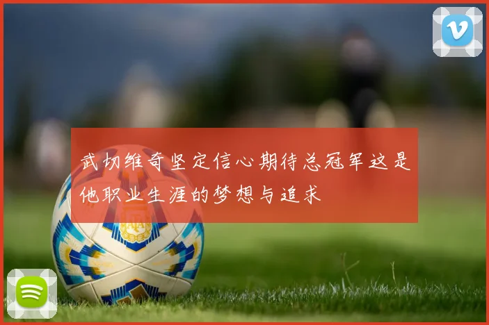 武切维奇坚定信心期待总冠军这是他职业生涯的梦想与追求